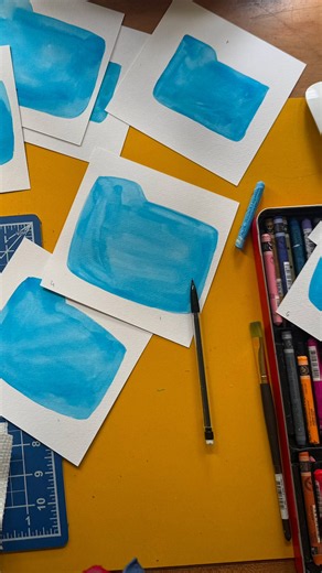 See how a multimedia animator turns a folder full of ideas into a finished piece. 🎨