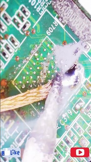 Removing BGA IC like a Pro 🔥 | Soldering & Repair Skills #diy #solderingtip #solderingtools