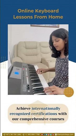 Online Keyboard Lessons From Home | Learn at Your Own Pace