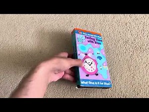 Blue’s Clues: Telling Time With Blue 2002 VHS