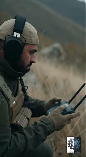 Army Drone Operation | Tactical Self-Destruct Maneuver Enemy Vehicle #military #militaryequipment