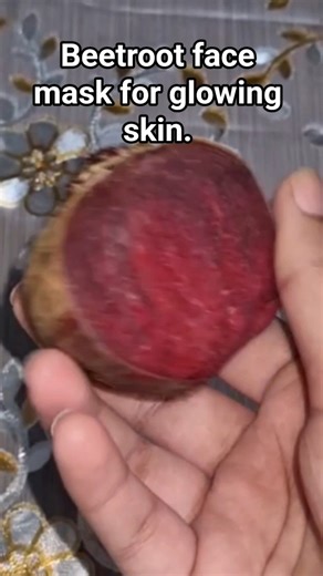 Beetroot face mask #beetrootfacemask #beetroot #skincare #shorts