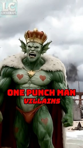 ONE Punch Man Villains #onepunchman #saitama #genos #anime #fyp | Chayut Chartyingjaroen