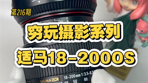 【小卖部第216期】适马18-200OS二代！佳能半画幅版本！成色巨新！功能正常！据说比1代多了个防抖还不错！有需要的小伙伴看鱼，鱼同名