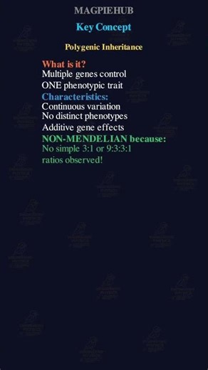 NEET 2025 Q130 Solution | Polygenic Traits Inheritance | Genetics #neet2026 #neetquestion