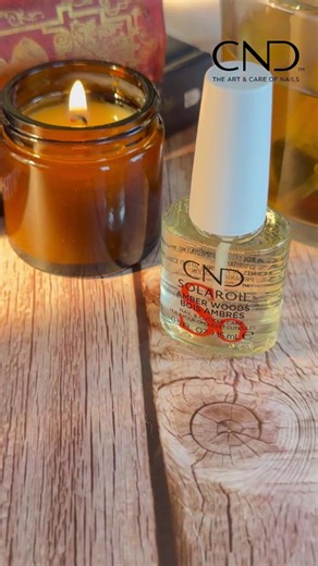 Give the gift of healthy looking nails (and a dreamy scent) 🎁 Amber Woods SolarOil is waiting for you at Ulta! ✨ | CND - Creative Nail Design
