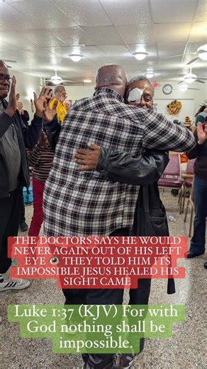 Blind see again #christianreels #christiantiktok #instagramreels #joyofthegospel #propheticword #prophet #joyful #KingdomOfGod @highlight | James Thompson