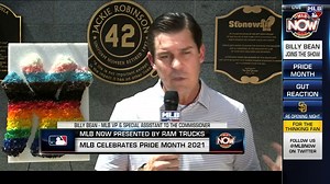 Billy Bean joined us on MLB Now discuss the return of fans to ballparks, MLB's Pride Month initiatives, the New York Yankees-Stonewall Scholarship and more! | MLB Network