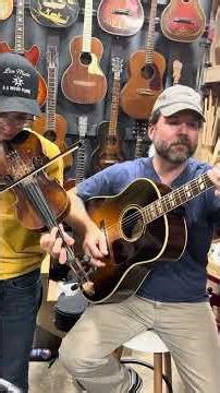 1950’s Gibson Southern Jumbo played by Eb Steward Grandson John on fiddle.