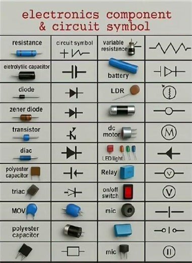 components symbols