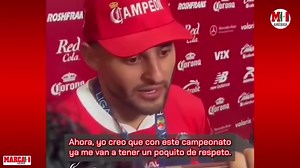 Alexis Vega tras conseguir el título del Torneo Clausura 2025 con Toluca: "Prometí dejar la vida para conseguir este campeonato"