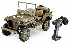 ROC Hobby 1/6TH Willys Jeep Military Scaler RTR