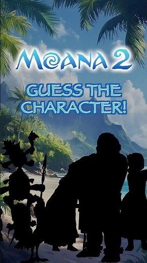 MOANA 2 GUESS THE CHARACTER! Disney Activities, Games & Challenges With Maui, Simea & MORE!
