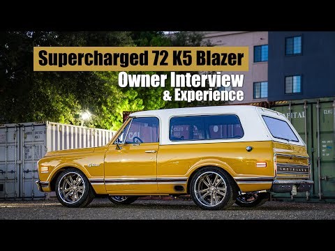 Supercharged 72 K5 Blazer | Owner Interview & Build Experience