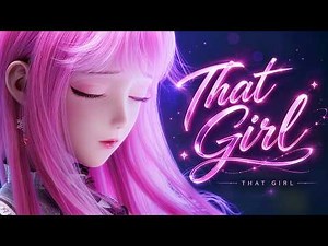 That Girl (Alan Walker Style) | Beautiful Girl Animation Music Video