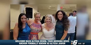 TV6′s Morning News Team welcomes back anchor Alyssa with new last name