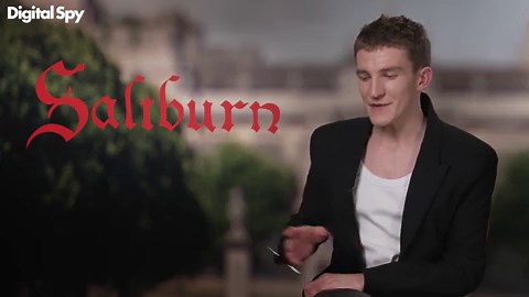 Barry Keoghan, Alison Oliver, Archie Madekwe and Ewan Mitchell | Saltburn
