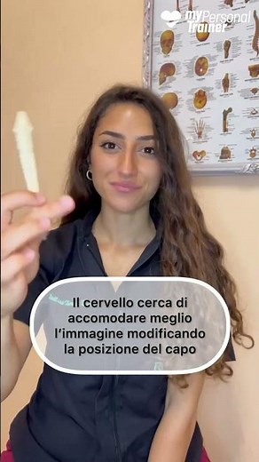 Convergenza oculare & postura 1 test e 1 esercizio - Tamara Tanzilli Rehalibra #shorts