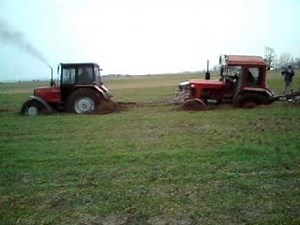 mtz 820.2 és mtz 52 sitthordás (1rész)
