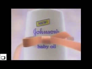 Johnson & Johnson Baby Oil Commercial (1991)