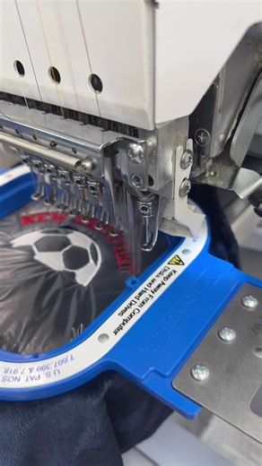 Watch the magic happen! ✨ Our embroidery bring your designs to life with precision and skill. From custom logos to team names, we stitch it all with quality and care. Whether it's jackets, beanies, hats, or blankets—we've got you covered. Need custom embroidery? Let's create something amazing together! 🧵 | Mohawk Valley Designs