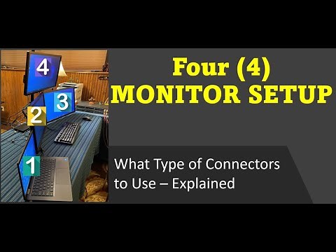 Multiple Monitor or Display Setup