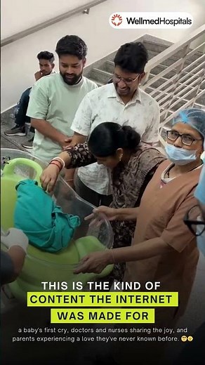Welcoming New Beginnings: A Little Miracle at Wellmed Hospitals