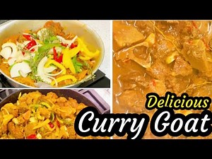 HOW TO MAKE CURRY GOAT | CARIBBEAN STYLE | LEELEE'S COOKING
