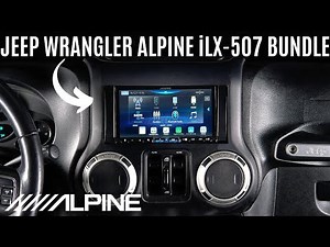 Jeep Wrangler JK Alpine iLX-507 Plug & Play Bundle Installation I 2007 - 2018 Jeep Wrangler JL