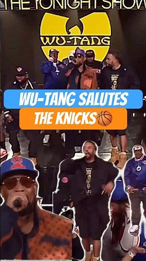 Ain’t Nothing to Fuss With |WU-TANG Clan salutes the New York Knicks win, Live on The Tonight Show