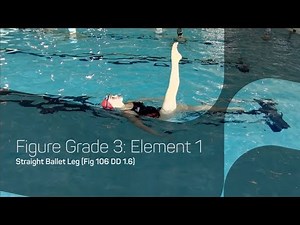 Straight Ballet Leg | Synchronised Swimming Figures