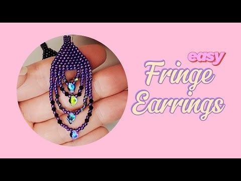 Quick & Easy Fringe Earrings