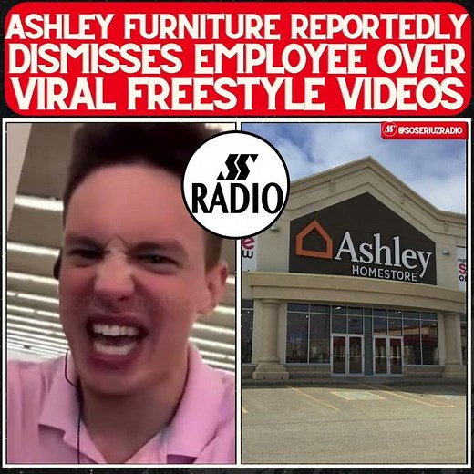 ASHLEY FURNITURE REPORTEDLY FIRED HIM AFTER THIS VIDEO WENT VIRAL!