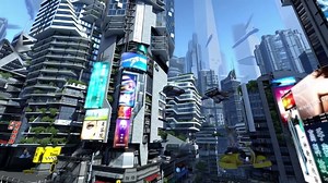 Futuristic City 3D Screensaver