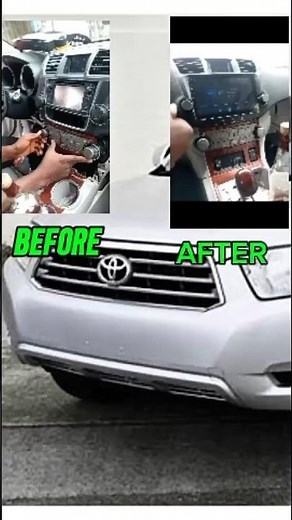 🚗 Toyota Highlander Radio Upgrade & Installation Guide 🔧