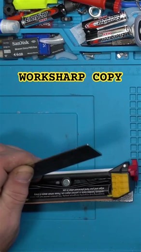$6 Sharpener vs Dull Blade – The Results Shocked Me #sharp #satisfying