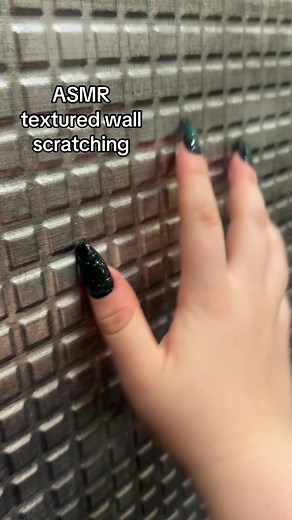 Experience ASMR: Textured Wall Scratching for Relaxation