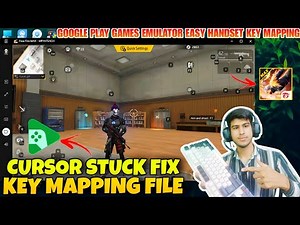 Google Play Games Free Fire Max Key Mapping And HUD file | Easy Handset Key mapping #mp70teach