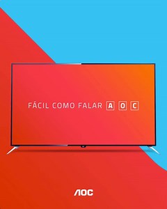 O conteúdo que preparamos pra você essa semana vai literalmente solucionar todas as suas dúvidas sobre como conectar sua AOC Smart TV na Internet via cabo. Vem no passo a passo: 1. Pressione a tecla “HOME” no controle remoto; 2. Utilize as teclas de navegação para acessar “AJUSTES RÁPIDOS”; 3. Clique em “REDE” e, na sequência, em “CONECTAR À INTERNET”; 4. Em seguida, clique em “INICIE JÁ” e depois em “CONECTAR”; 5. Por fim, clique em “COM FIO”. Conectar a sua Smart TV na internet via cabo ficou 