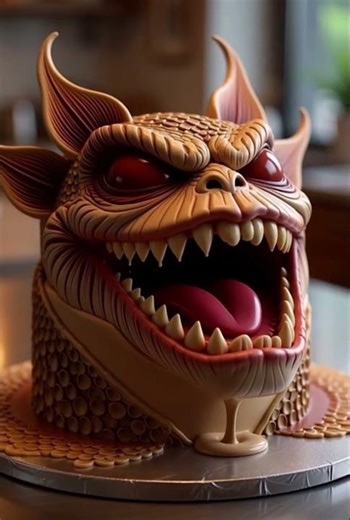 Stranger Things-themed cake