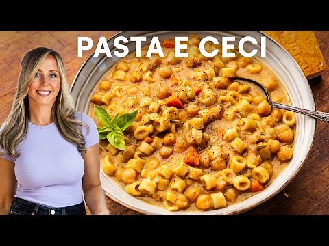 Pasta e Ceci - A Humble Italian Classic