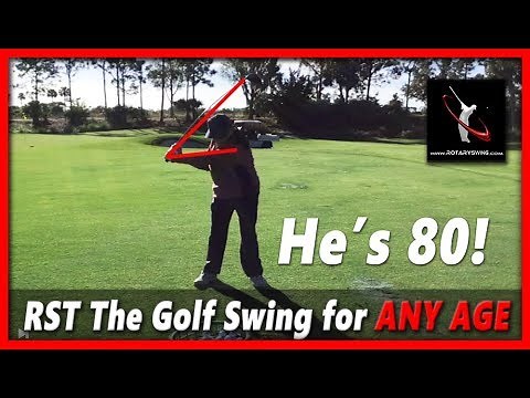 THE Golf Swing for the Older Man - 80 Year Old Golfer - RoadShow Lesson 11