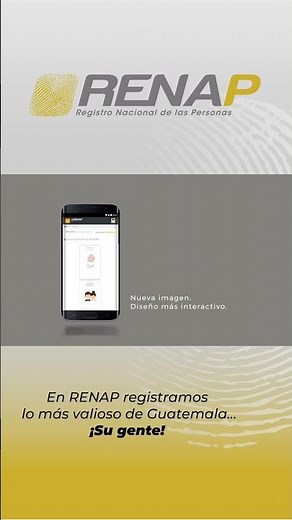 📲 Descarga la APP RENAP SE y realiza tus trámites en minutos #RENAP