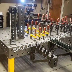 [Hot Item] Welding Table Fixture Cast Iron Welding Table 3D Steel Welding Table