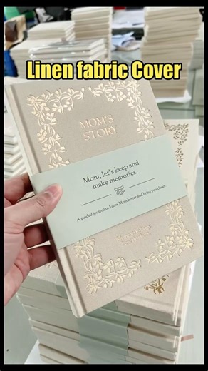 Notebook Factory Linen Hardcover Journal Custom Bulk Order Production #notebook #custom