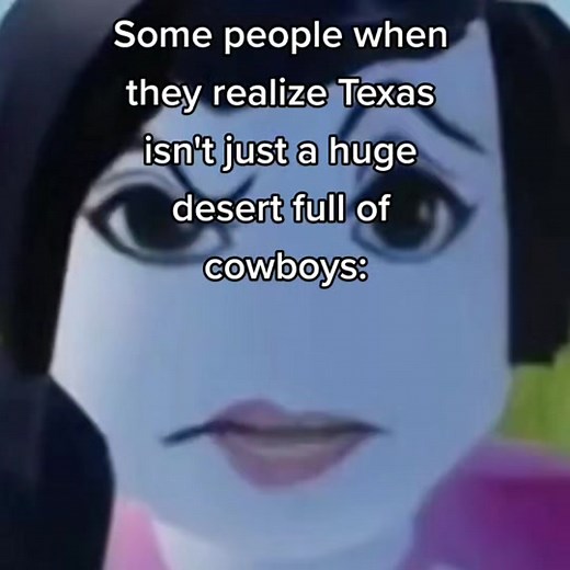 #roblox #robloxian #robloxfyp #louisfromtexas #texas #texascheck #texan #tx #texashumor #texasweather #desert #cowboy #cowboys #horses #stereotype #stereotypes #realize #capcut