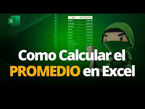 Como Calcular el PROMEDIO en Excel (Cómo Usar la Función PROMEDIO) - [En MENOS de 3 MINUTOS]