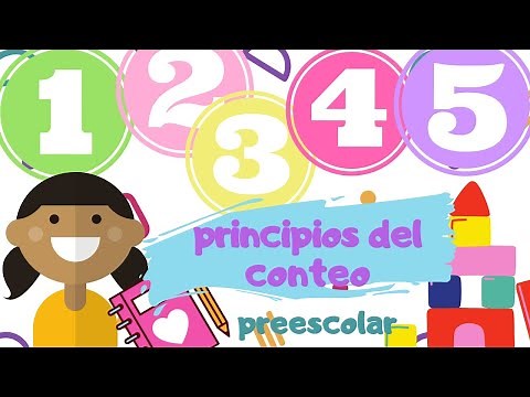 Como enseñar a contar. Parte 1 "principios del conteo" [PARA NIÑOS]
