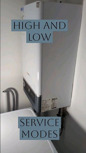Warmhaus Enerwa Plus Combi boiler. Service Modes