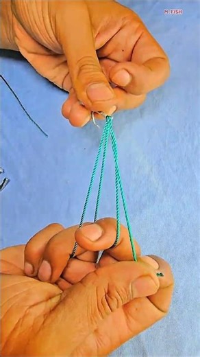 Master the Strongest Fishing Hook Knot! 🎣Description #fishing #satisfying #gtknot #fish